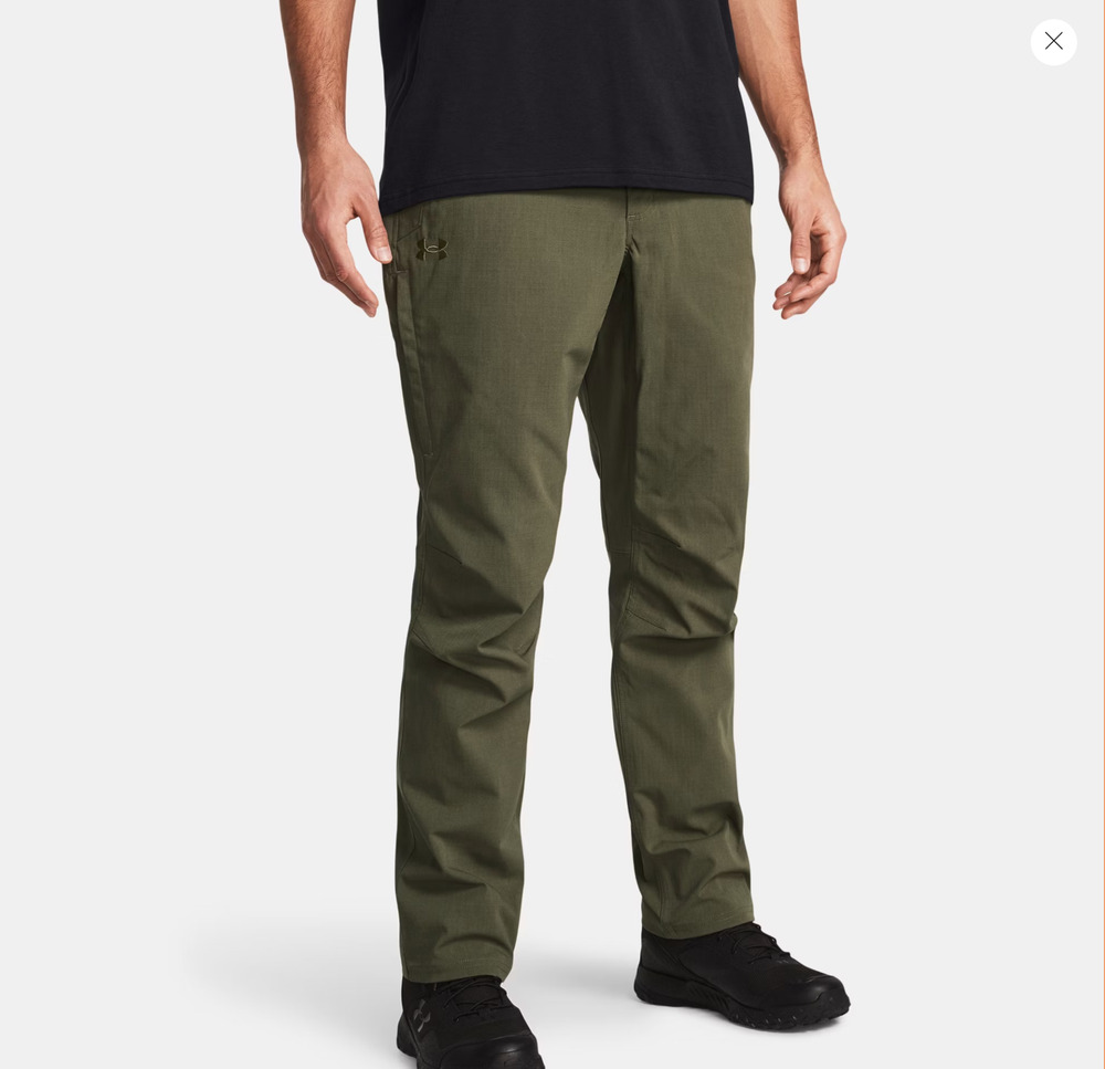 Under Armour Tactical Elite Ripstop Pants Green 30x34 New